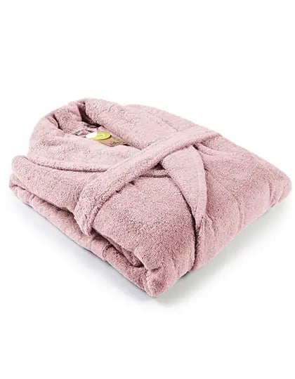 Unisex Bathrobe Shawl Collar