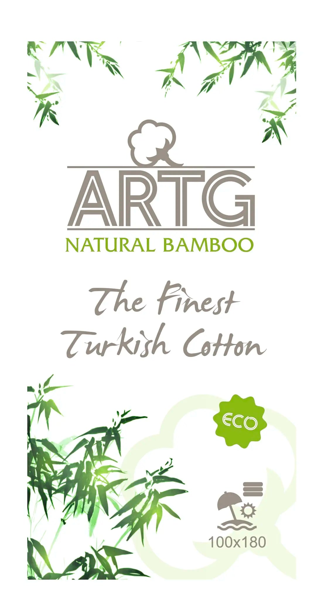 all-groups Natural Bamboo Guest Towel