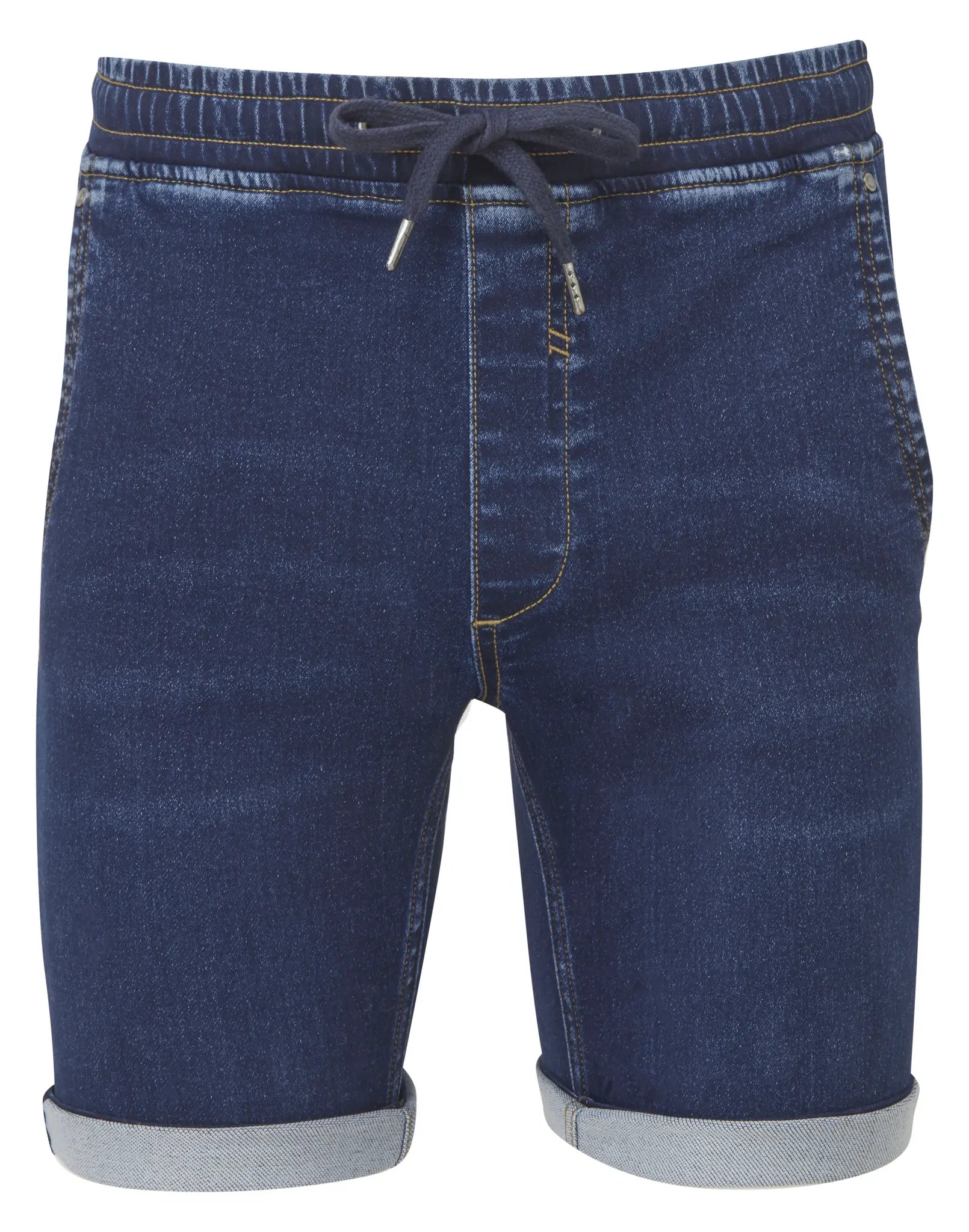 all-groups Men's Denim Drawstring Shorts